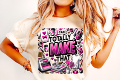 I Can Totally Make That PNG, Crafting PNG, Craft Girl PNG Product Image 2