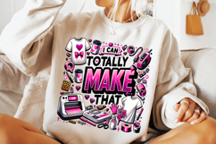 I Can Totally Make That PNG, Crafting PNG, Craft Girl PNG Product Image 3