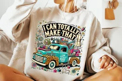 I Can Totally Make That PNG, Crafting PNG, Craft Girl PNG Product Image 1