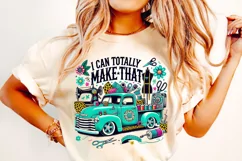 I Can Totally Make That PNG, Crafting PNG, Craft Girl PNG Product Image 2