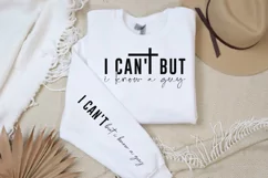 I Can't But I Know Sleeve SVG, Christian SVG Design Product Image 3