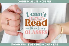 Reading SVG, Book Lover SVG, Book SVG, Book PNG, Retro SVG Product Image 2