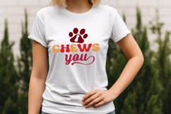 I Chews You SVG, Valentine&#039;s Day SVG Design Product Image 2