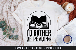 Book Lover SVG Design - on my way to buy more books Product Image 2