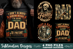 Dad sublimation PNG, Father 4 PNG, Father's day PNG Product Image 5