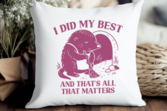Cottagecore Mental Health SVG Bundle | Cozy Woodland Animal Product Image 4