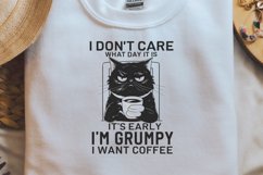 Sublimation PNG, Grumpy Cat Coffee Lover Product Image 2