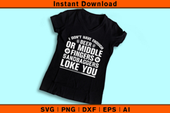 Funny Billiards Beer SVG | Sandbagger Pool Quote Cut File Product Image 3
