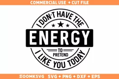 Funny Sarcastic SVG, Joking SVG, Mean SVG, Sarcasm SVG Product Image 1