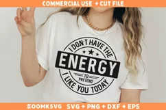 Funny Sarcastic SVG, Joking SVG, Mean SVG, Sarcasm SVG Product Image 2