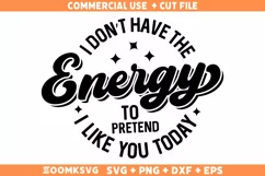 Funny Sarcastic SVG, Joking SVG, Mean SVG, Sarcasm SVG Product Image 1