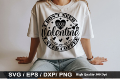 Anti Valentine's Day SVG Design - love is in the air try not Product Image 2