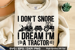 Tractor SVG Design - I Do All My Own Stunts Product Image 4