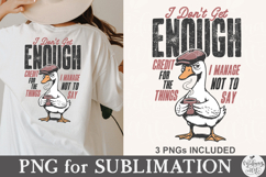 I Don't Get Enough Credit For The Things I Manage Not Say Product Image 7