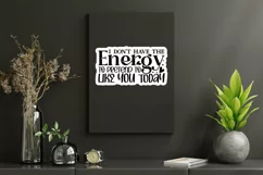 I dont have the energy Sticker, stickers,funny sticker,phrase sticker,attention span,sarcastic sticker,attention span humor,attention span quote,Distraction sticker,Notebook decal,laptop decal,humor decal,bottle sticker,aesthetic Stickers,motivational quo