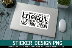 I dont have the energy Sticker, stickers,funny sticker,phrase sticker,attention span,sarcastic sticker,attention span humor,attention span quote,Distraction sticker,Notebook decal,laptop decal,humor decal,bottle sticker,aesthetic Stickers,motivational quo