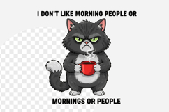 I don't like morning people png Product Image 1