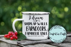 I Dream of Shiplap Walls SVG Product Image 2