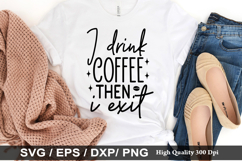 Coffee SVG Design - In coffee we trust Product Image 2