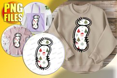 I Doodle Letter Style Clipart Jolly Holiday Theme! Product Image 1