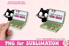 I Fall Asleep To True Crime PNG, Cute Trendy Design Product Image 1