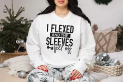 Funny Gym SVG, I Flexed and The Sleeves Fell Off SVG Product Image 2