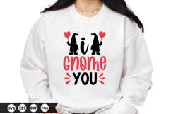 I Gnome You - Valentine&#039;s Day SVG Design Product Image 1