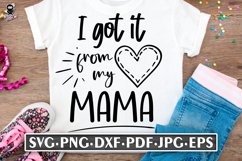 I Got It From My Mama| Funny SVG Product Image 2