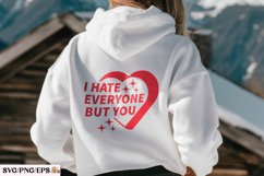Sarcastic Love Valentine’s Day SVG PNG T-shirt Design Product Image 3