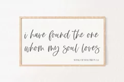 I Have Found The One Whom My Soul Loves Svg, Christian Svg Product Image 2
