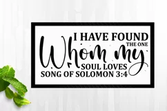 I Have Found The One,Whom My Soul Loves,Song Of Solomon 3 4,Farmhouse Decor Sign,Farmhouse Bible Sign,Scripture Wall Art,Christian Wall Art,Wood Wall Art Quotes,Birthday Gifts Sign,Custom Gift Box Sign,Large Wooden Hanging,Signs Plaques Quotes,Custom Wood