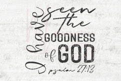 I Have Seen the Goodness of God Svg Product Image 4