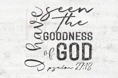 I Have Seen the Goodness of God Svg Product Image 4