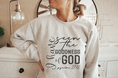 I Have Seen the Goodness of God Svg Product Image 2