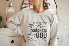 I Have Seen the Goodness of God Svg Product Image 2
