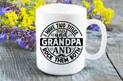 I have two titles dad and SVG, Grandpa SVG Design Product Image 2