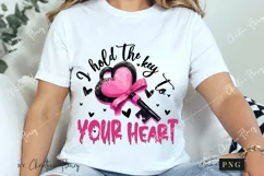 I Hold The Key To Your Heart Funny PNG | Crazy Girlfriend Product Image 3