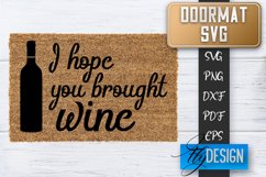 Doormat SVG Design | Welcom Home SVG | Home Decor SVG v.1 Product Image 1