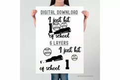 100 Days of School Baseball SVG - Celebrate the 100th Day Product Image 7