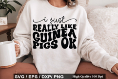 Guinea Pig SVG Design - Home is where your Guinea Pig is Product Image 3