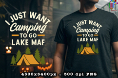 I Just Want Camping PNG Lake Adventure Outdoor Design