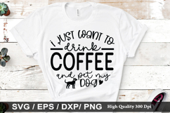 I just want to drink SVG - Dog Quotes Design Product Image 1