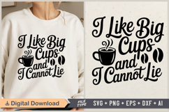 Coffee SVG Bundle | Coffee Quotes SVG | Coffee SVG Cut File Product Image 5