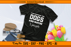 I Like Gardening And Dogs And Maybe 3 People SVG Design Product Image 2