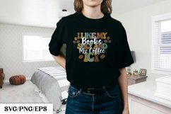 I Like My Books Spicy and My Coffee Icy t Shirt Product Image 1