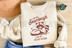 I Like My Sourdough Like I Like My Jesus Risen SVG Product Image 4