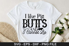 Barbecue SVG Design - I only smoke the good stuff Product Image 2