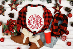 I Like Them Real Thick and Sprucy Round SVG Ornament Product Image 8