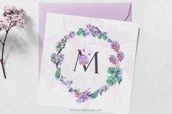 Lilac Watercolor Flowers for Sublimation. Product Image 9