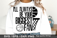 Basketball SVG Design - I Just Hope Both Teams Have Fun Product Image 4